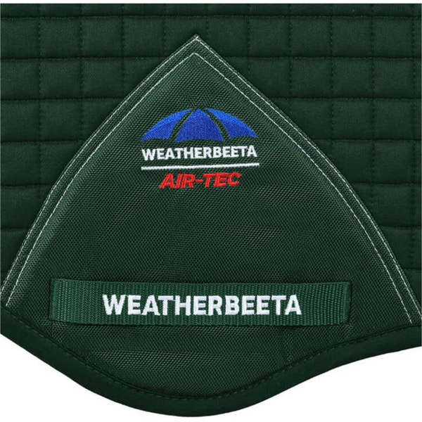 2025 Weatherbeeta Prime Air-Tec Jump Shaped Saddle Pad 1028251 - Forest Green